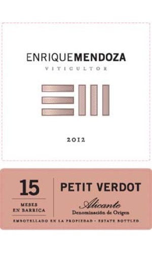 Enrique Mendoza Petit Verdot 2012