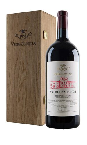 Vega Sicilia Valbuena 5º año 2021 3L Jéroboam en caja de madera OWC1