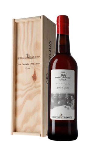 Tradición Palo Cortado Añada 1998 en caja de madera OWC1