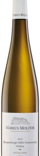 Markus Molitor Riesling Brauneberger Juffer-Sonnenuhr Auslese Mosel Weiss Kapsel 2019