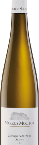 Markus Molitor Riesling Zeltinger Sonnenuhr Fass 42 Auslesse Mosel Weiss Kapsel 2017